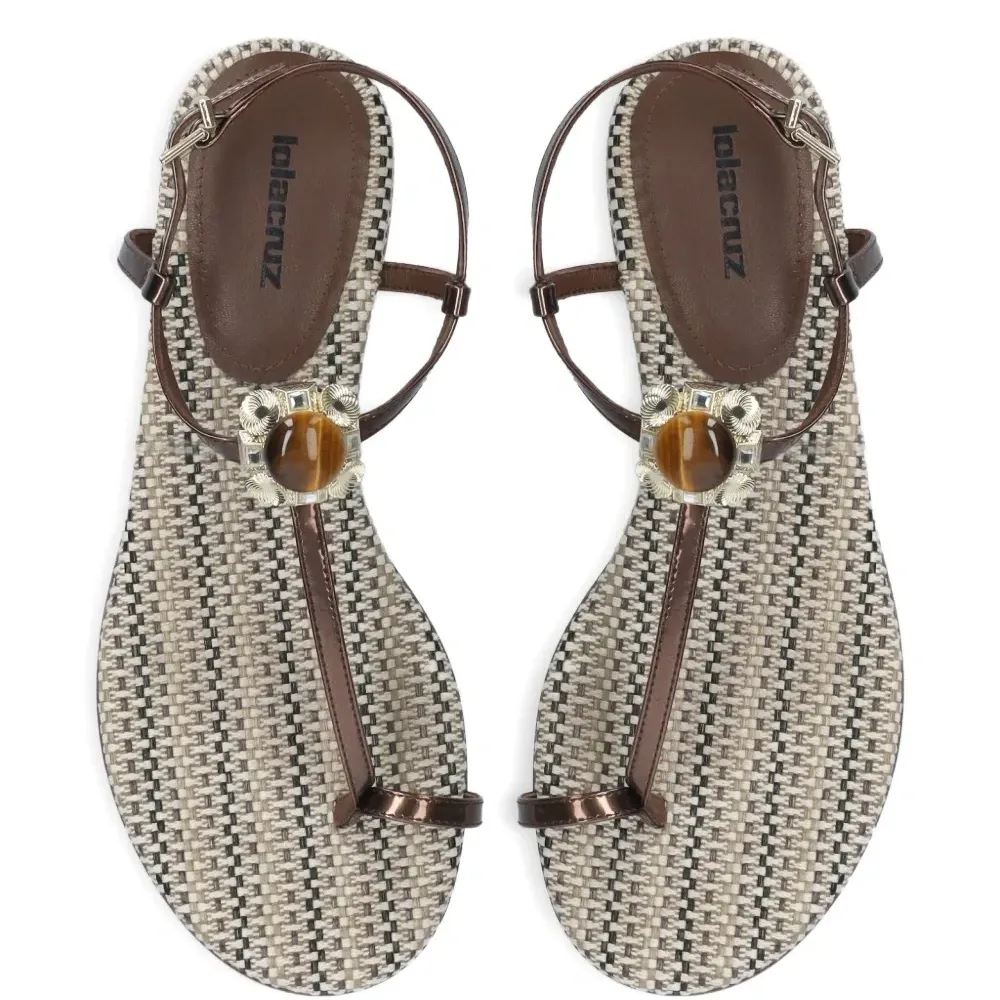 Декорированные босоножки Margot