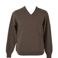 Свитер с V-образным вырезом