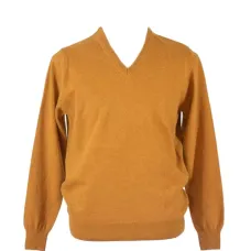 Свитер с V-образным вырезом