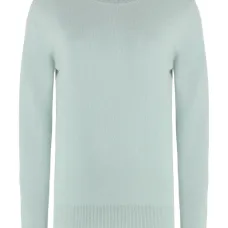 Рифленый свитер с длинными рукавами