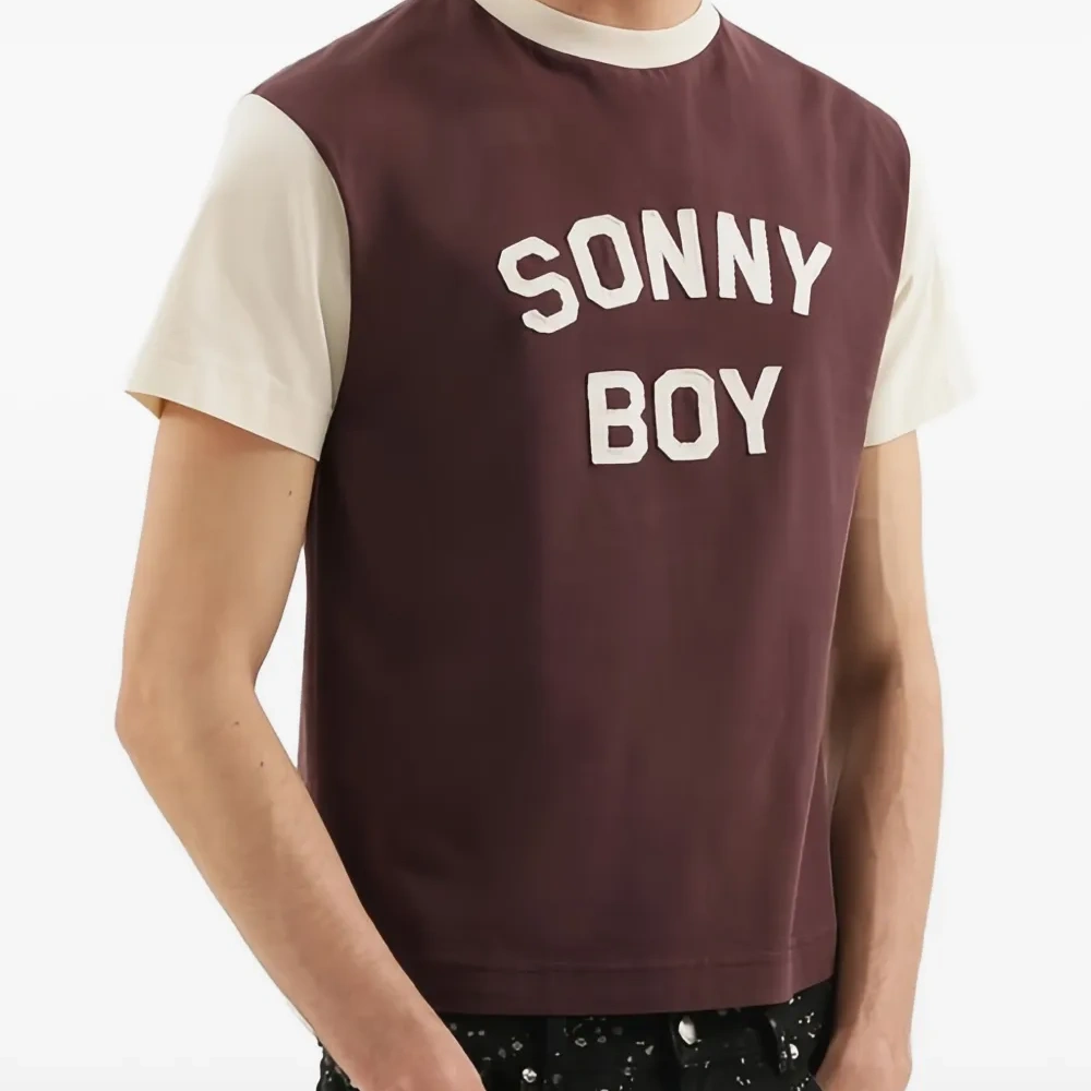 Футболка с принтом-текстом