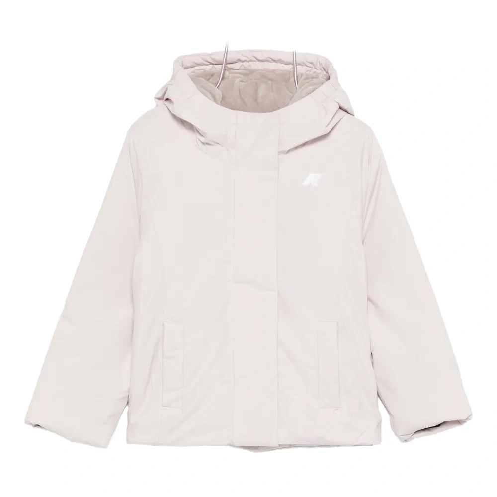 Стёганая куртка с капюшоном