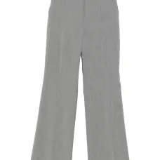 Расклешенные шерстяные брюки