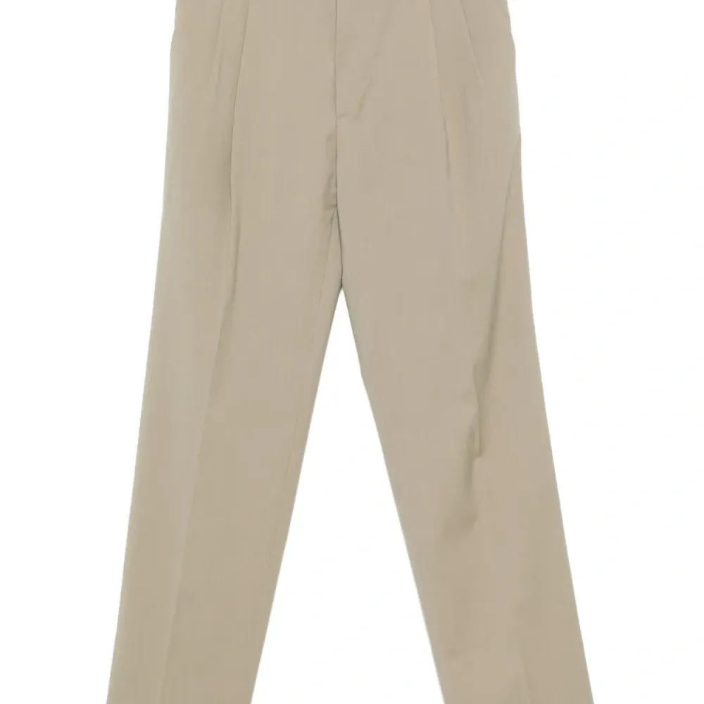 Брюки прямого кроя из шерстяной смеси