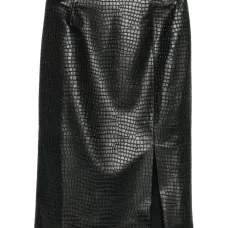 Юбка из искусственной кожи с эффектом крокодиловой кожи Юбка из искусственной кожи с эффектом крокодиловой кожи