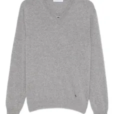Свитер с V-образным вырезом