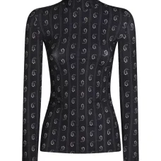 Водолазка с геометрическим принтом