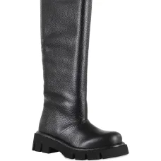 Ботинки на подошве с протектором, каблук 40 мм Ботинки на подошве с протектором, каблук 40 мм