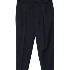 Брюки прямого кроя из шерстяной смеси