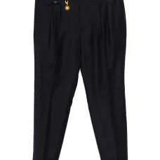 Брюки с двумя защипами