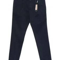 Брюки-чиносы из плиссированного саржевого твила Брюки-чиносы из плиссированного саржевого твила