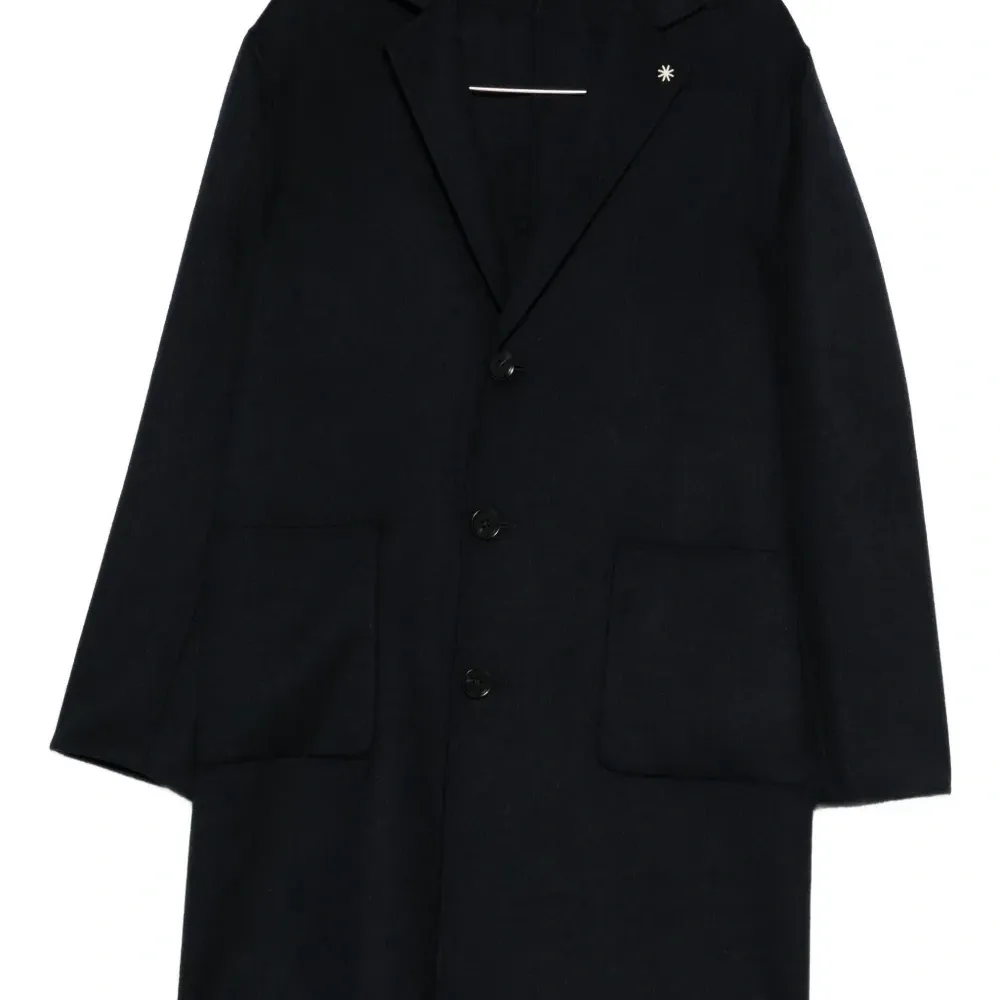 Однобортное пальто