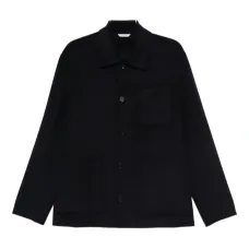 Рубашка-оверсирт с накладными карманами Рубашка-оверсирт с накладными карманами