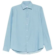 Рубашка из варёного хлопкового шамбре