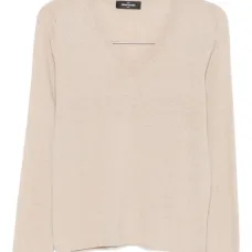 Свитер с V-образным вырезом