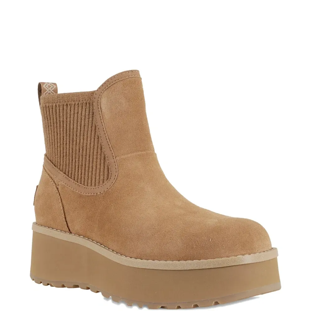 Ботинки на ребристой платформе высотой 20 мм