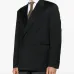 Двубортный пиджак с заостренными лацканами