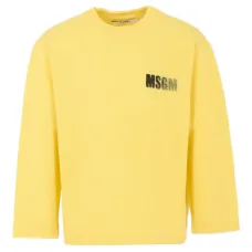 Свитер с круглым вырезом и логотипом