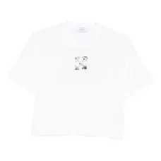 Футболка с принтом-логотипом