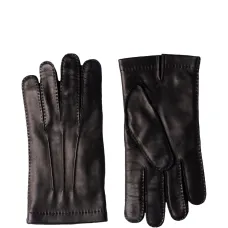 Перчатки с отделкой из овчины