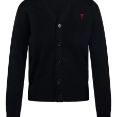 Кардиган с вышитым логотипом Ami De Coeur