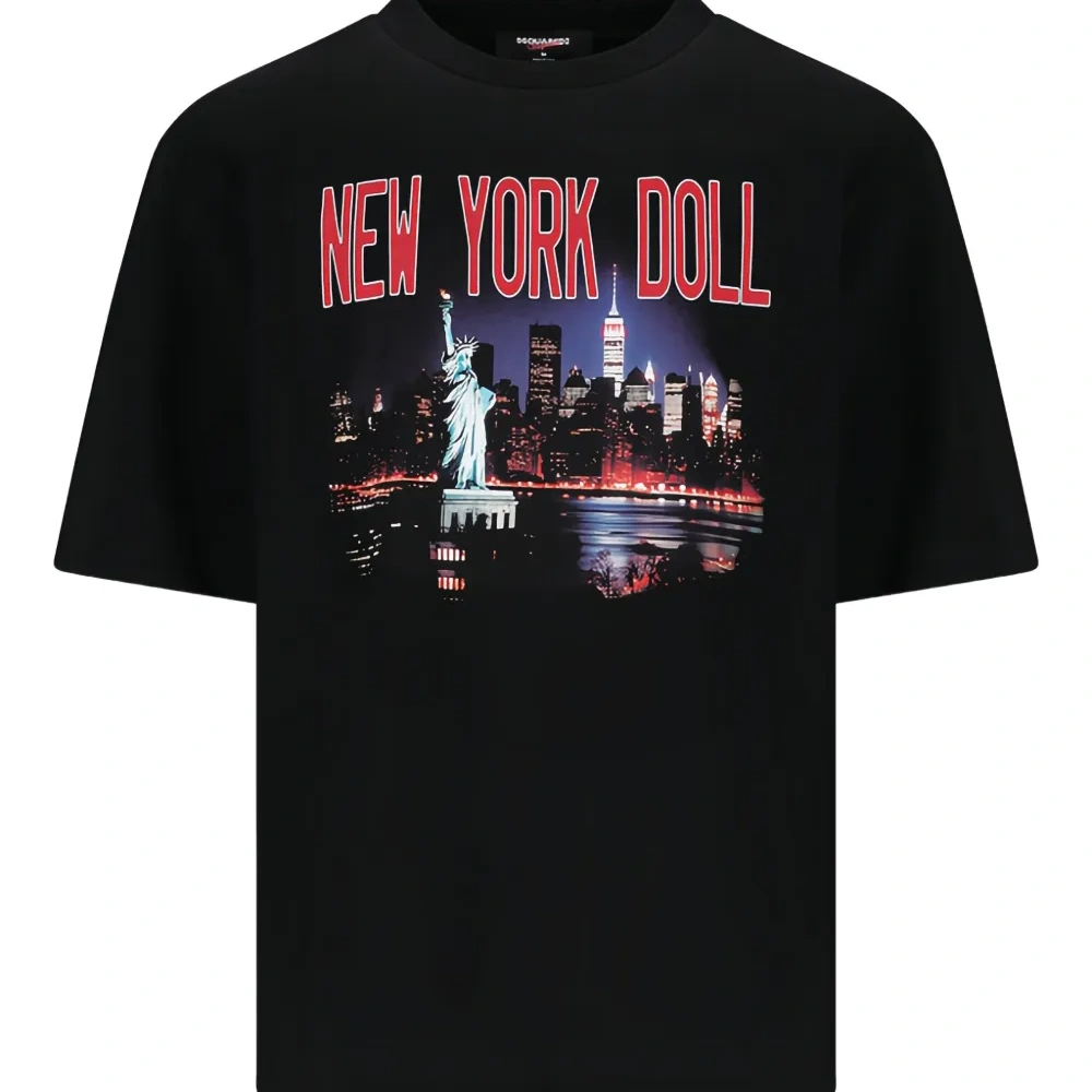 Футболка свободного кроя