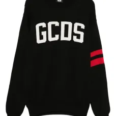 Полосатый свитер с логотипом Полосатый свитер с логотипом