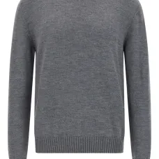 Джемпер с длинными рукавами и круглым вырезом