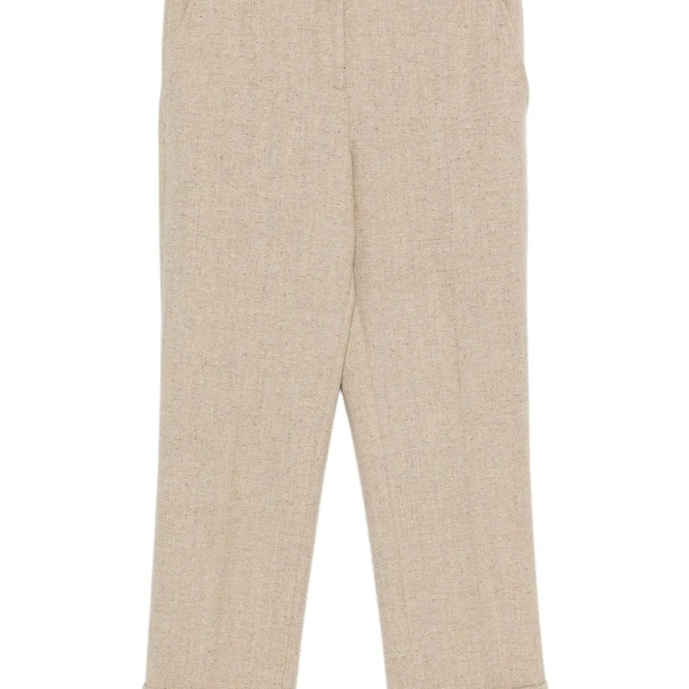 Брюки с потайной застежкой