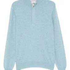 Свитер с воротником на молнии