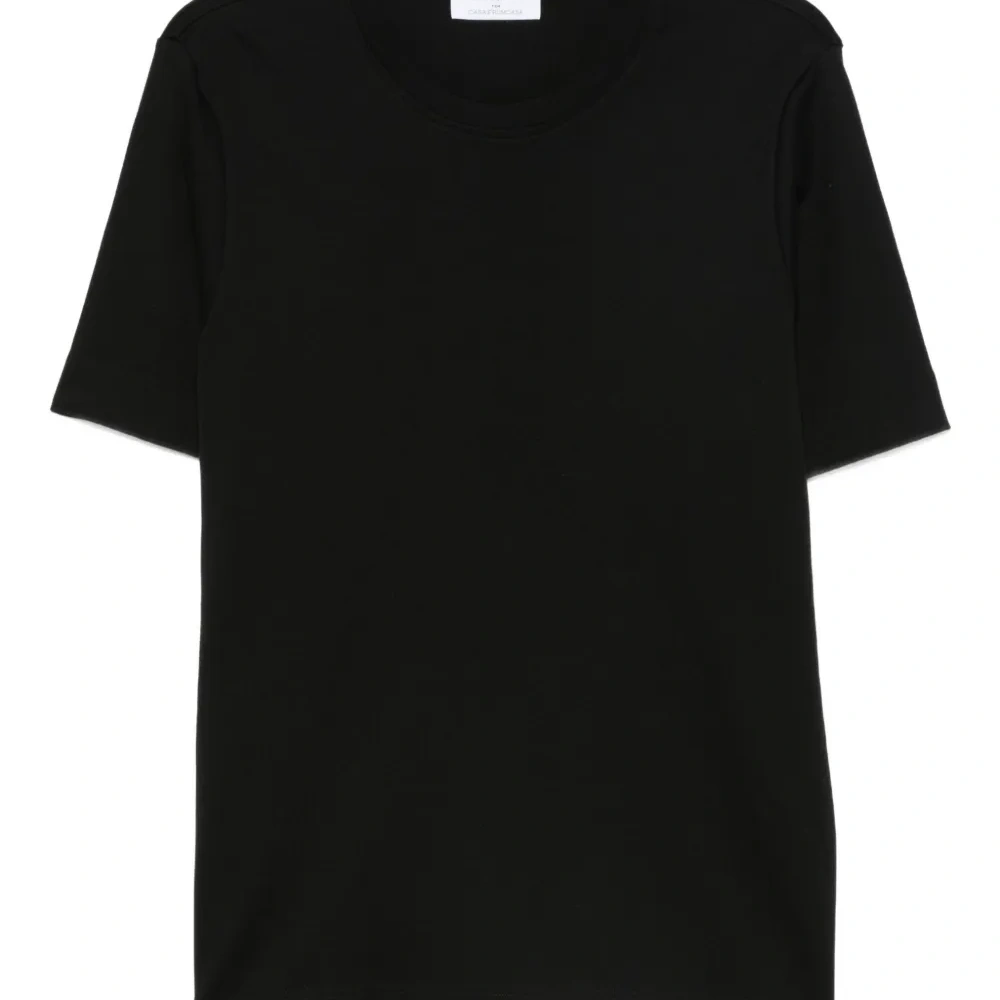 Футболка с круглым вырезом