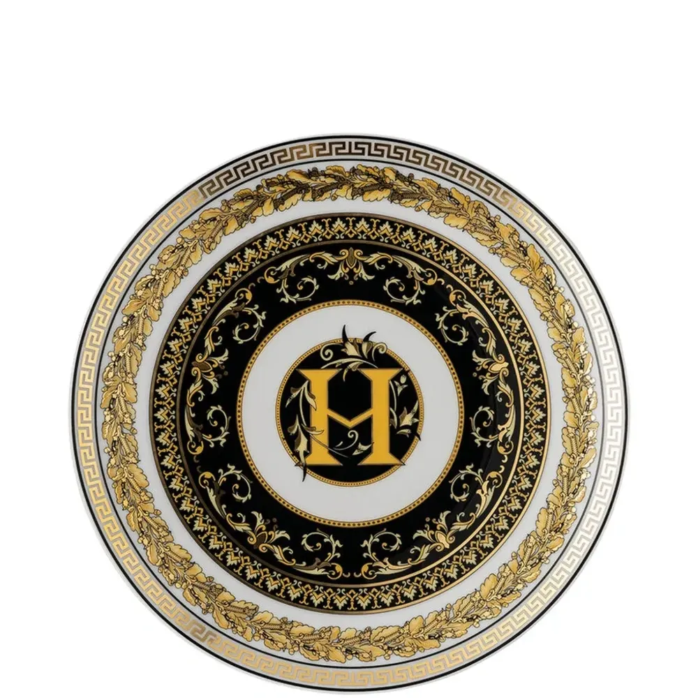 Тарелка с буквой H из коллекции Virtus