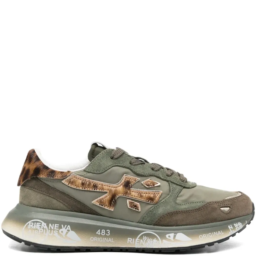 Кроссовки Lauryn с леопардовым принтом Кроссовки Lauryn с леопардовым принтом