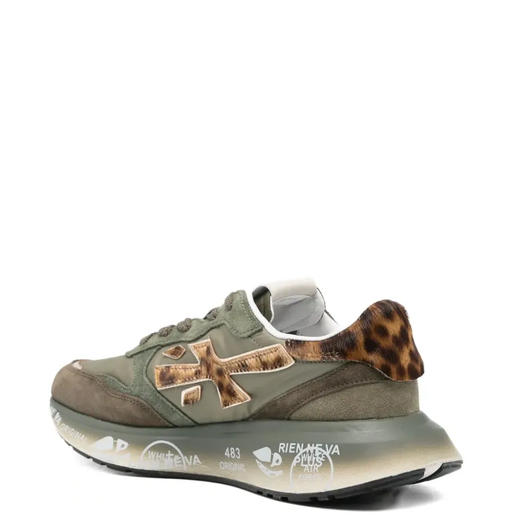 Кроссовки Lauryn с леопардовым принтом Кроссовки Lauryn с леопардовым принтом