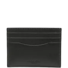 Кардхолдер из кожи с тиснением в виде логотипа