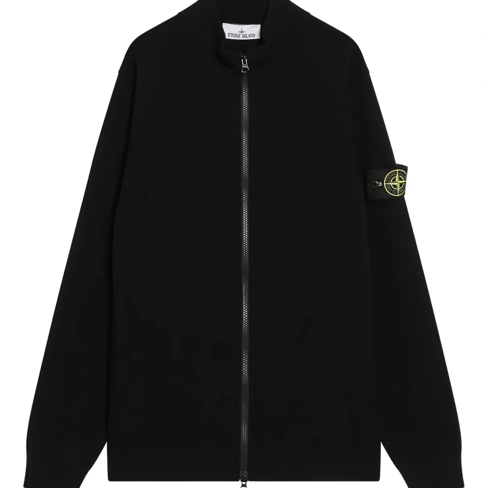 Кофта на молнии с нашивкой-логотипом