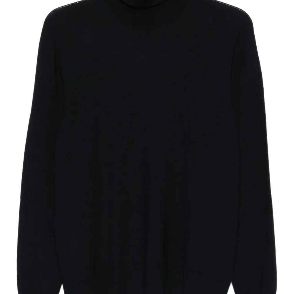 Свитер с воротником-гольф