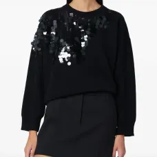 Джемпер с пайетками