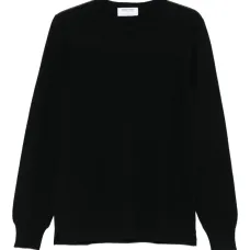 Свитер с круглым вырезом