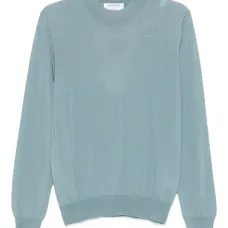 Свитер с круглым вырезом