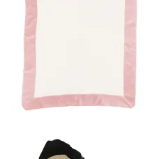 Плед с бархатной отделкой