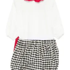 Шорты в клетку «виши»