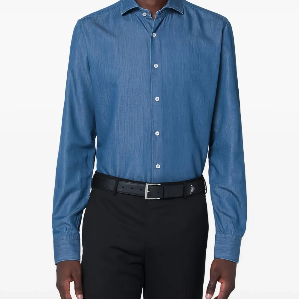 Джинсовая рубашка