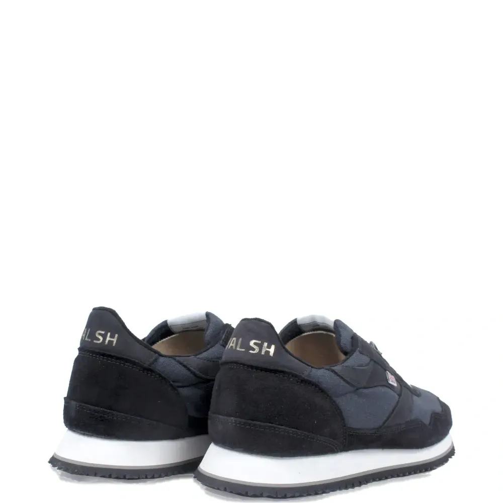 Кроссовки с замшевыми вставками