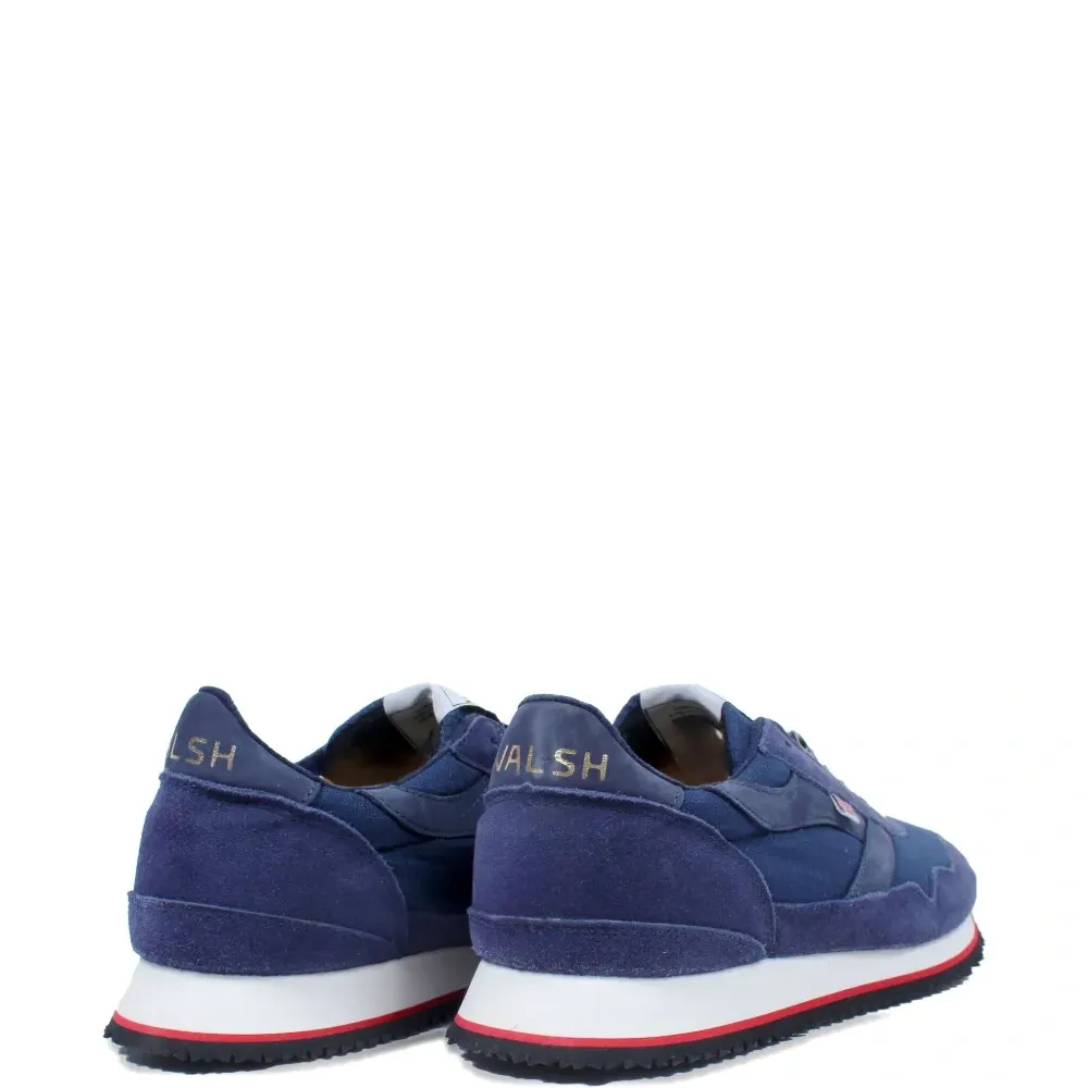 Кроссовки с замшевыми вставками