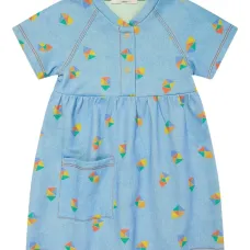 Платье с геометрическим принтом «русалка»