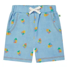 Шорты Maverick с геометрическим принтом и кулиской