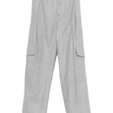 Карго плиссированные брюки