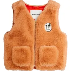 Жилет с накладными карманами