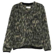 Кардиган с анималистичным принтом